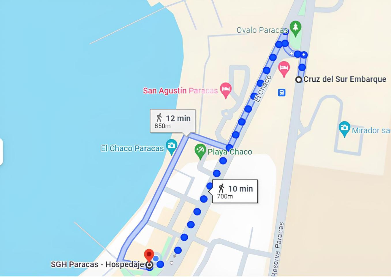 Sgh Paracas Hospedaje Екстер'єр фото