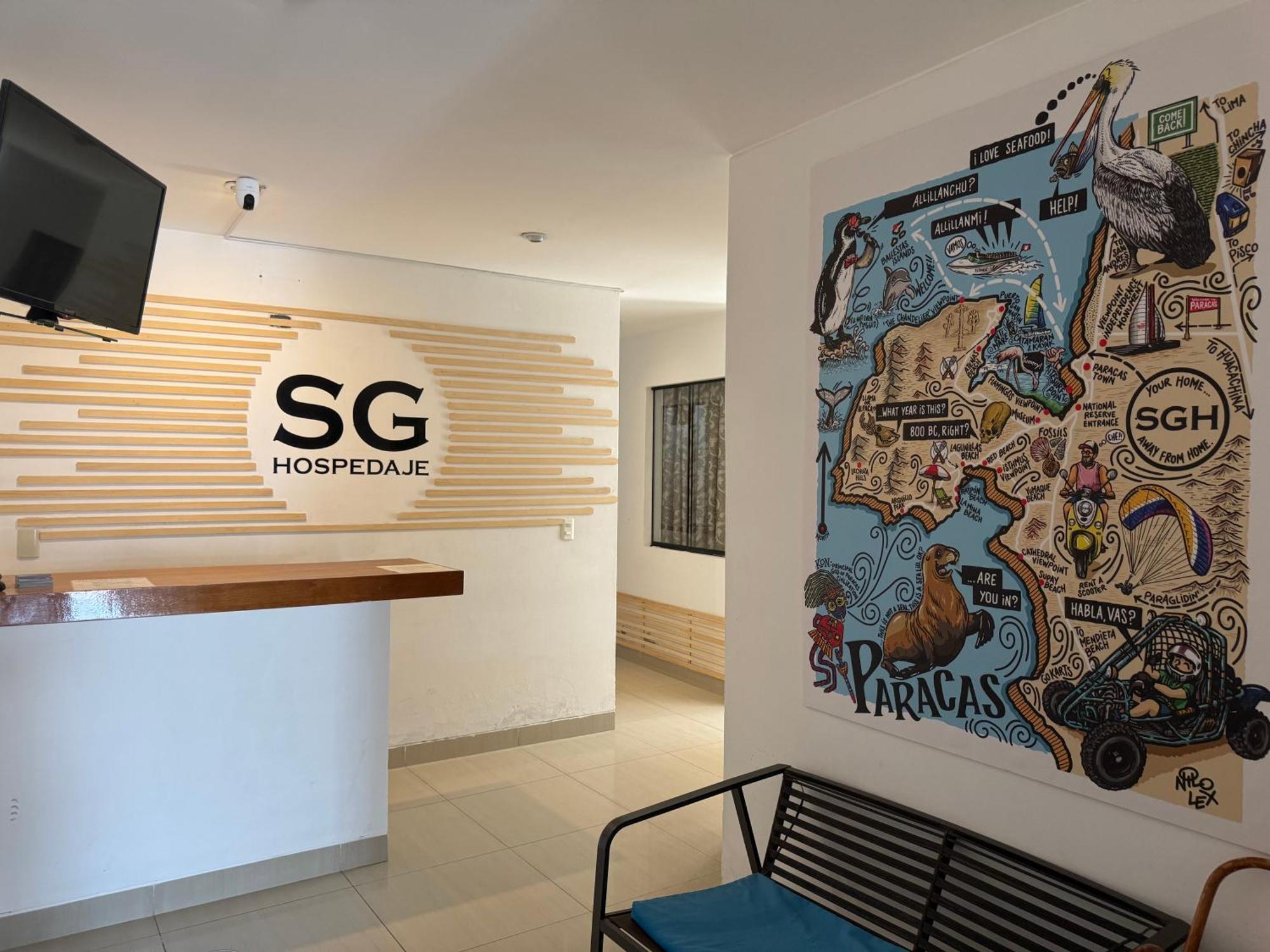 Sgh Paracas Hospedaje Екстер'єр фото